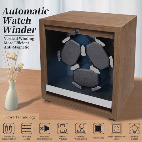 Wooden watch automatic - wooden,