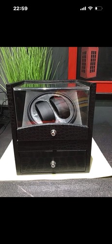 Double automatic watch - automatic, winder