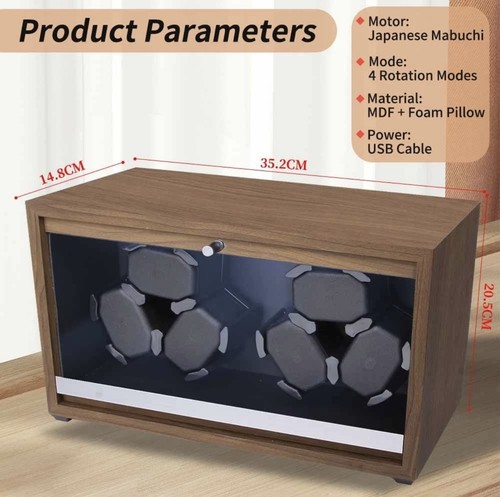 Watch winder automatic 6 - ,