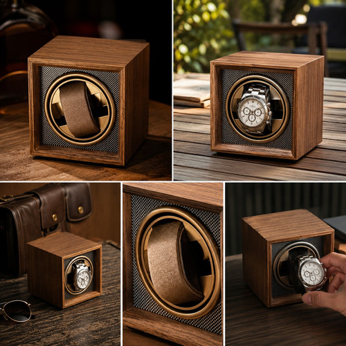 Watch winder luxury - winder, wood