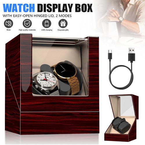 Winding box watch rotator - box,