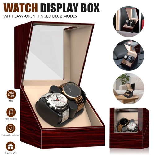 Dual automatic watch winder - automatic,