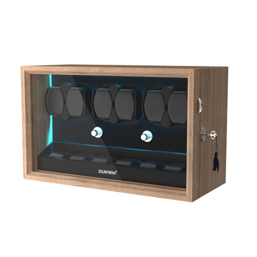 Automatic watch winder with - winder,